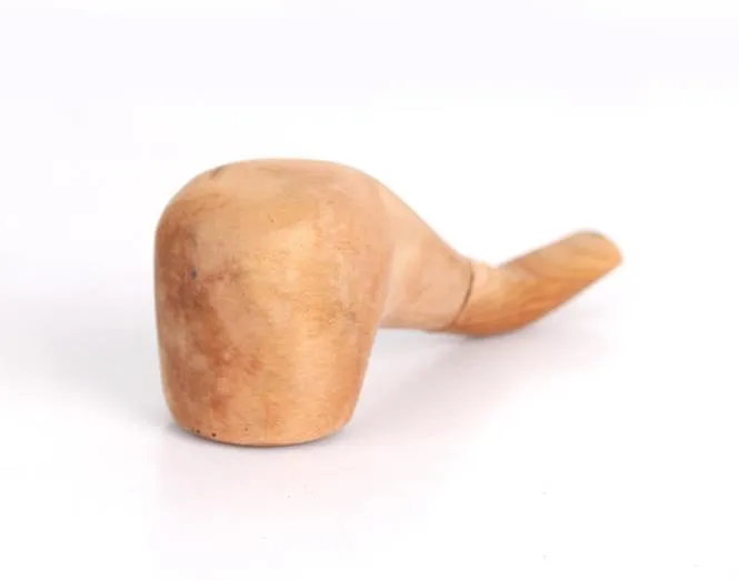 New Selling Natural Wood Color Pipe Entry-level Handmade Solid Wood Pipe