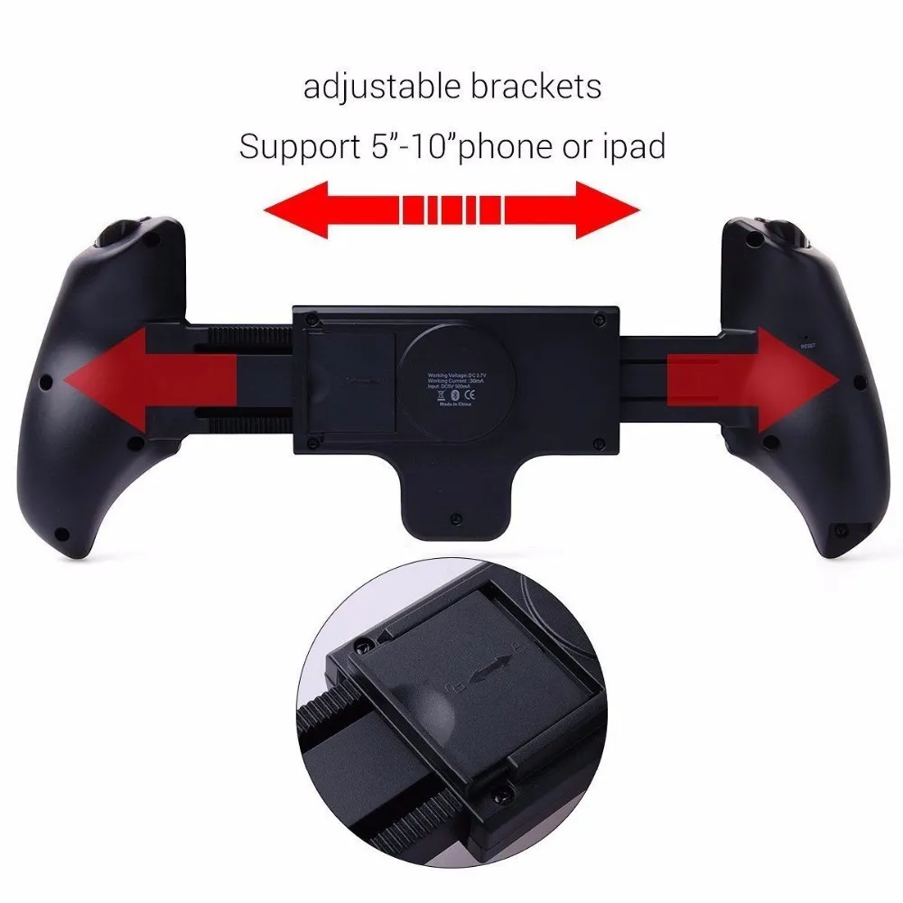 Pièce unique iPEGA PG9023 Joystick pour téléphone PG 9023 manette de jeu Bluetooth sans fil Android contrôleur de jeu télescopique padAndroid IOS5705584