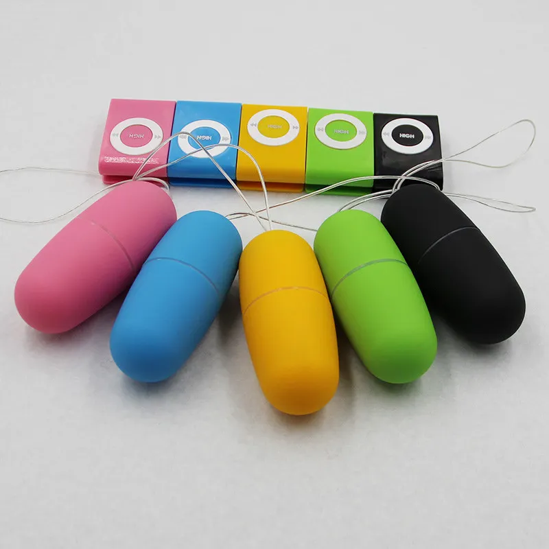 20 velocidades a prueba de agua MP3 Control remoto vibrante huevo de salto vibrador inalámbrico bala juguetes sexuales para mujeres