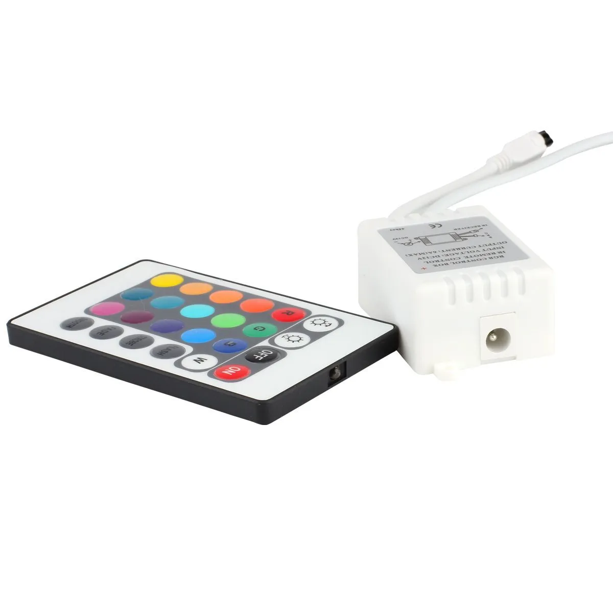 Controller RGB Striscia LED Dream color 5050 3528 Controller SMD Telecomando IR a 24 tasti