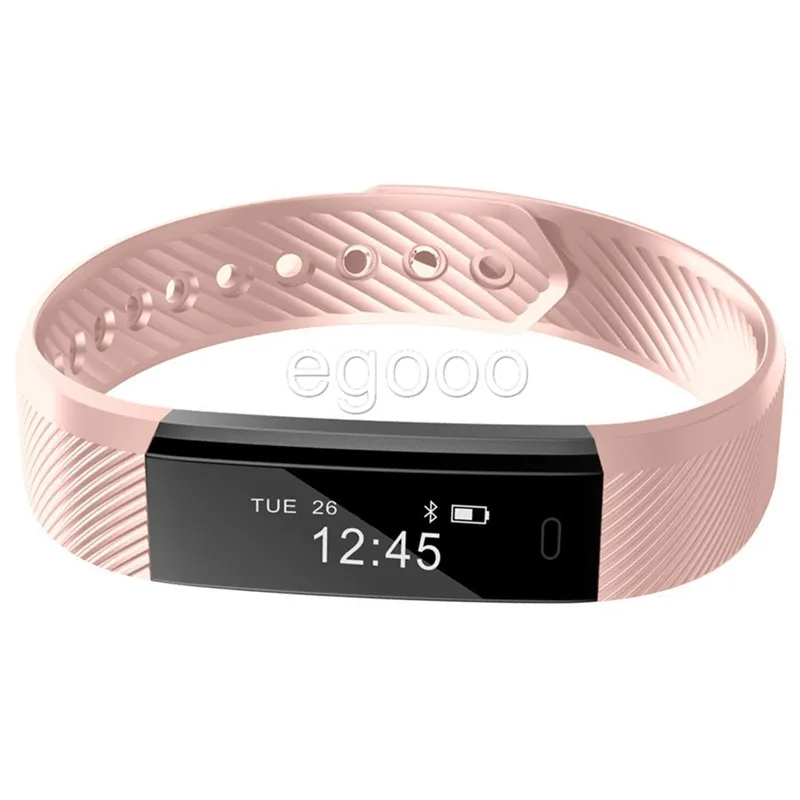 ID115 HR Smart Wristband Bracelet Fitness Heart Rate Tracker Step Counter Activity Monitor Band Waterproof Wristband For IOS Android