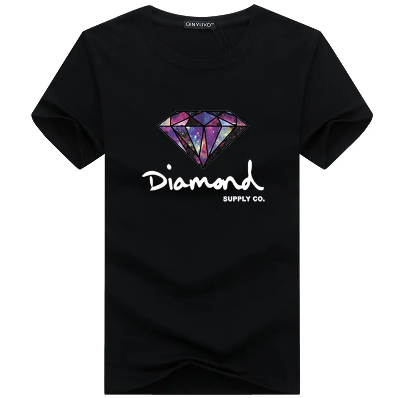 mode t shirt diamant co män kvinnor klädde avslappnad kort ärm tshirt män märkesdesigner sommar tee skjortor