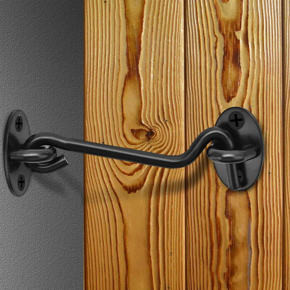 4 Cabin Hook Door Latch Hook And Eye Latch Lock For Barn Door With