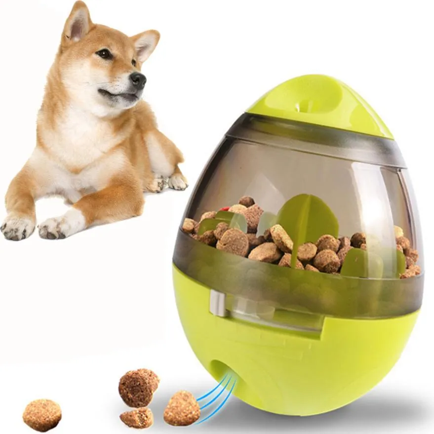 Transer Dog Foraging Toy Dog Food Tumbler Huisdier Eten Sport Aangende Honden Huisdier Verhoogt IQ Interactive Food Dispensing Ball