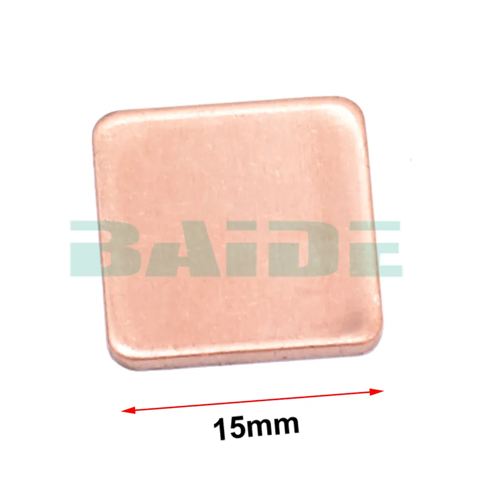 thumbnail interactive-video image 1 of Pxyelec High Purity 15 X15 X 1.0mm Laptop GPU CPU Heatsink Thermal... 1 of 14