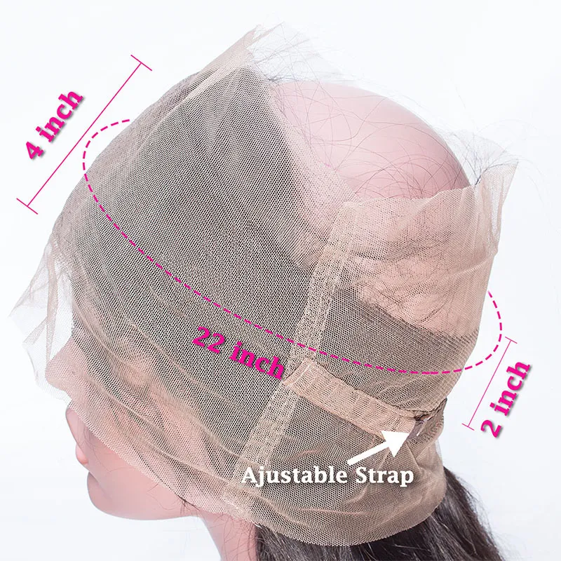 Brasiliansk djupvåg 360 spets frontal med 3 buntar brasilianska lockiga mänskliga hårbuntar med frontlås brasilianska mänskliga hårförlängningar