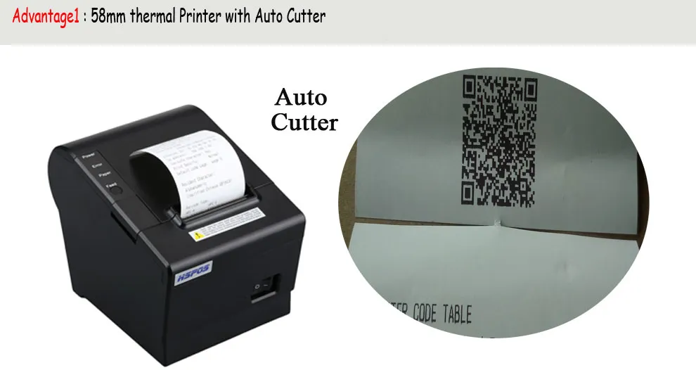 Cheap USB Thermal Receipt Printer Pos 5890 Driver High Quality 58mm