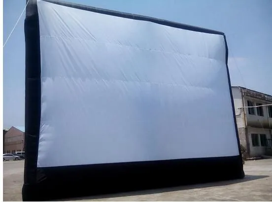 9*7m Giant Inflatable Movie Screen, Outdoor Inflatable Screen With Blower