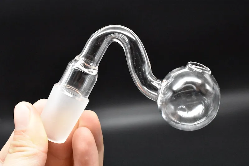 Glass Oil Burner Pipes With 10mm 14mm 18mm Male Female Joint Pyrex Glass Oil Burner Bubbler Smoking Water Hand Pipe Tobacco