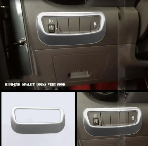 Wysokiej jakości wewnętrzny uchwyt samochodowy miska, pokrywa dekoracji powietrza, pokrywa przełącznika windowca, pokrywa przełącznika A / C dla Hyundai Kona / Engino 2018