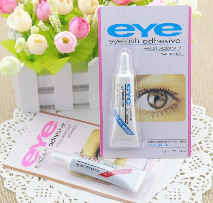 The cheapest mascara, glue, false eyelashes, clear white and black make-up, waterproof mascara, 9g make-up tools dhl free shipping