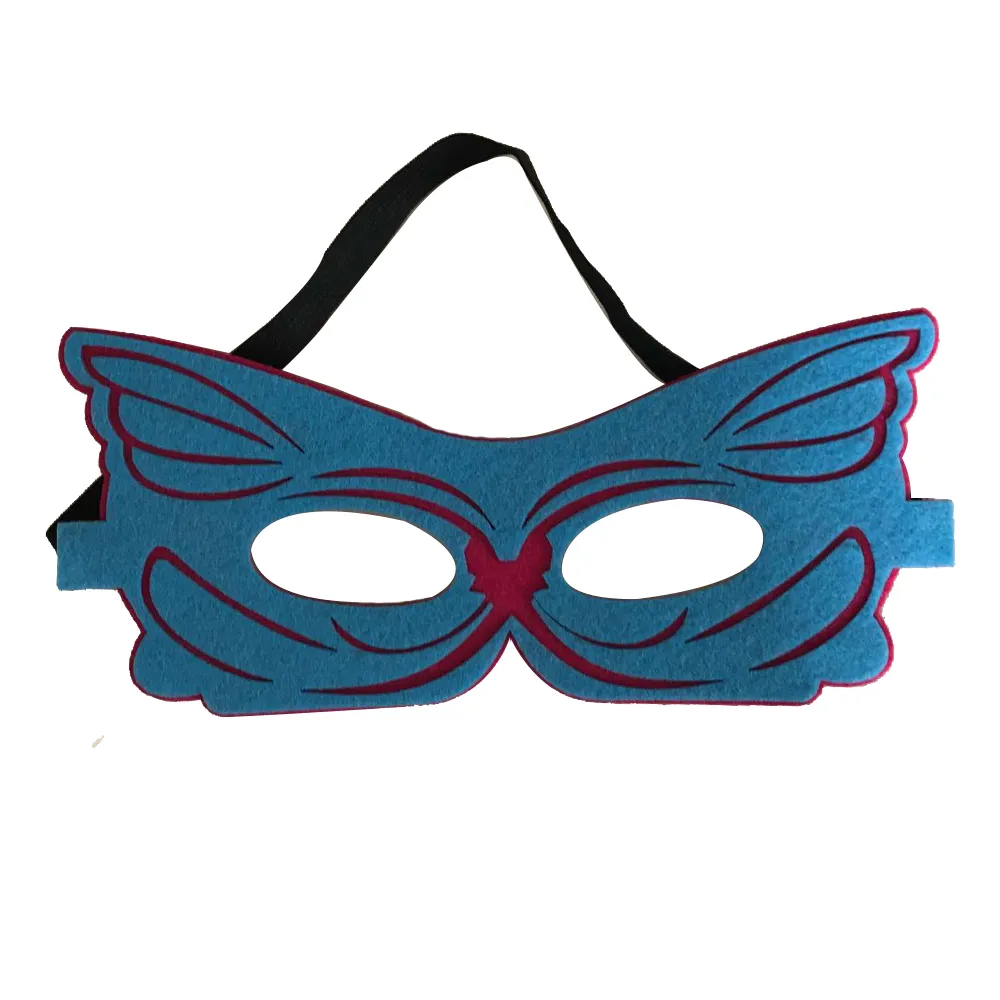 unisex-barn semester gåva fjäril cosplay kostym färgglada vingar för liten tjej monark vingar cosplay custome set vingar + mask