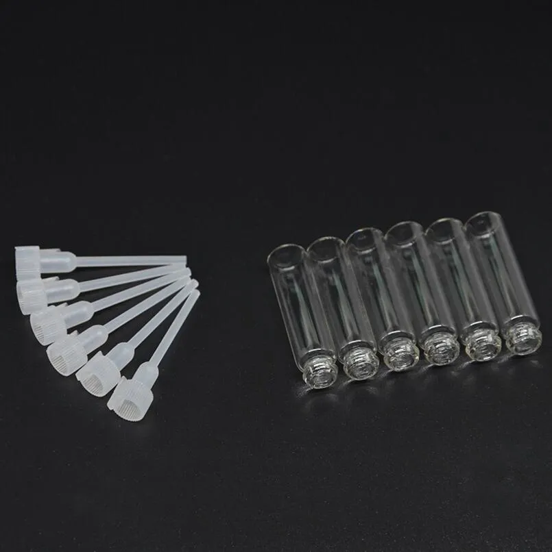Mini Glass Parfum Small Sample-injectieflacons 1ml 2 ml 3ML Lege Laboratorium Vloeibare Geurtest Tube Trial Fles LX1234