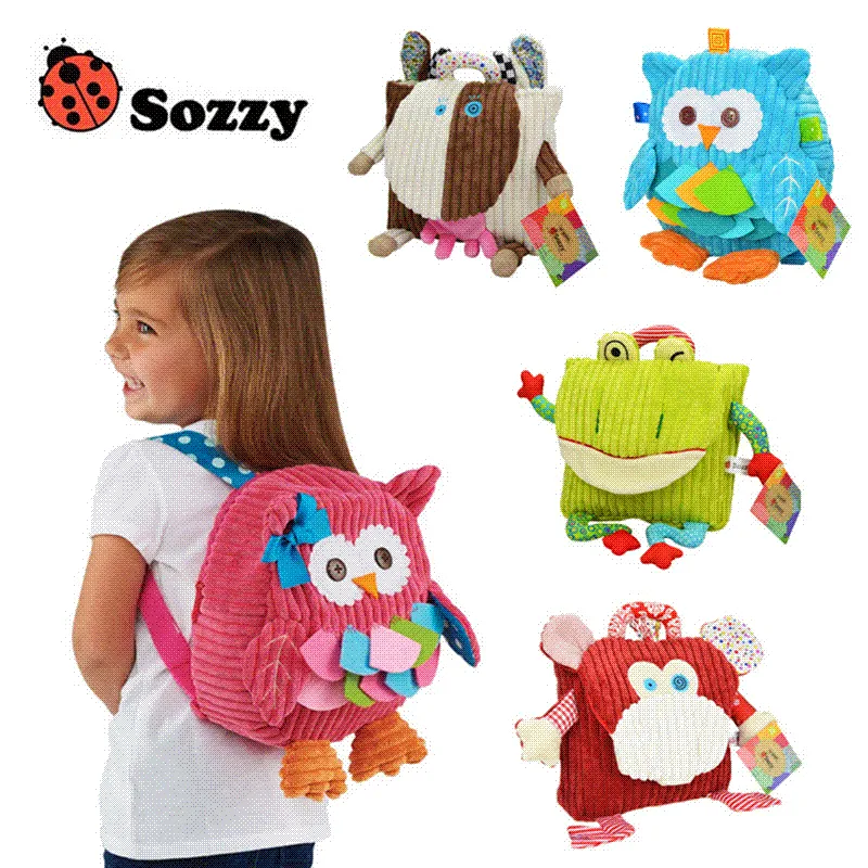 Mochila Infantil 3D Con Animales - Ligera, Transpirable, Correas Acolchadas, Ideal Para Colegio O Viajes - Diseño Divertido Y Resistente
