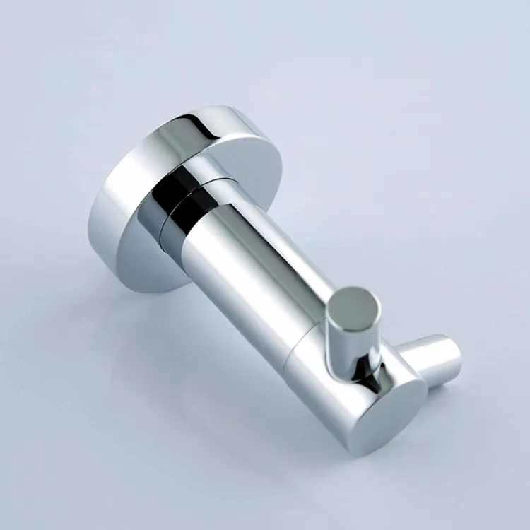 Brass Bathroom Double Aluminium Robe Hook Stainless Steel Towel