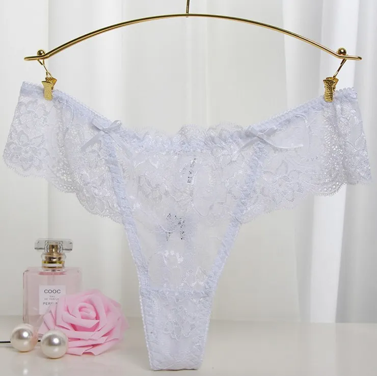 2018 Women Sexy Lace Panties Invisible Transparent Underwear Girl Thongs G-String Female Lingerie T-Back Gas Panty Ladies Briefs