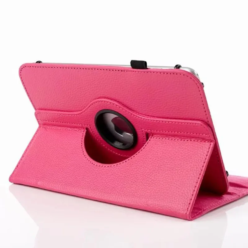 Universal 360 Roterende Flip PU Lederen Stand Case Cover voor 7 Inch 8 Inch 10 inch Tablet iPad Samsung Tablet