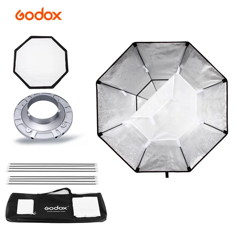 Freeshipping Professional Octagon Softbox 95 "37" avec Bowens Mount pour photographie Flash Studio Stroboscopique Lumière