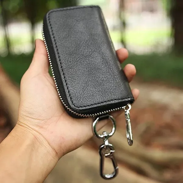 【COSYHARU】Vintage Wallet Keyring DHgate.com:Keychain Wallet for Men - Unisex Genuine Leather