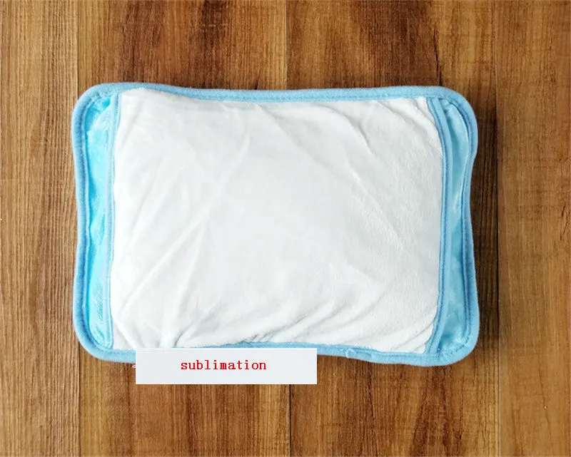 Sacchetto di acqua calda in bianco sublimazione Fai da te sacchetti di acqua calda personalizzati su misura in bianco in grado di stampare la tua foto regali di commerci all'ingrosso partito