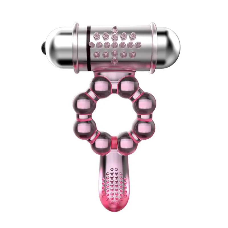 Baile 10 Speed Vibrerende Ring Clitoris Stimulatie Genoegen Tong Bullet Vibrator Adult Sex Producten Speeltjes Voor Paar9702448