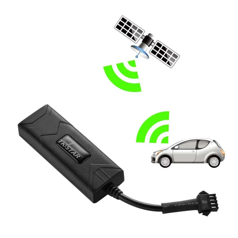 Mini bil GPS Tracker Motorcykel GSM Locator TK806 Realtime ACC Alert DC10V-80V fjärrskärm med gratis spårningsplattform