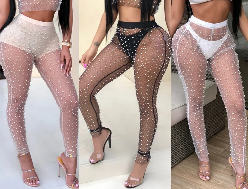 Pearl sheer leggings on sale