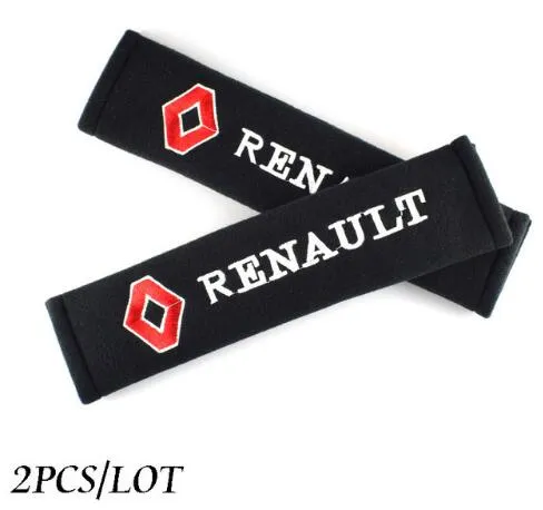 Car Stickers Fit For Abarth Alfa Dacia Lada Opel Renault Audi S Line Saab Volkswagen VW Rline Vauxhall Car Seat Belt Cover