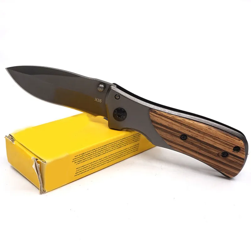 X35 Mini Folding Blade Knife Pocket Knives 3Cr13 Blade Hunting Camping Knife For Men Outdoor Hand Tools