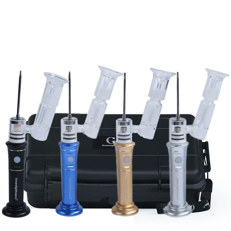 Glass Bongs Electric Enail Electronic Wax Water Pipe With Ceramic Bowls