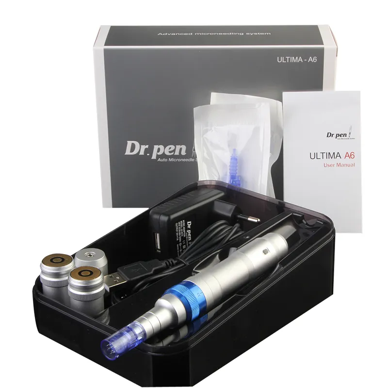 ULTIMA A6 Wireless Microneedle pen Dr.pen Ultima A6 Auto Electric Micro Needle 2 batteries Rechargeable