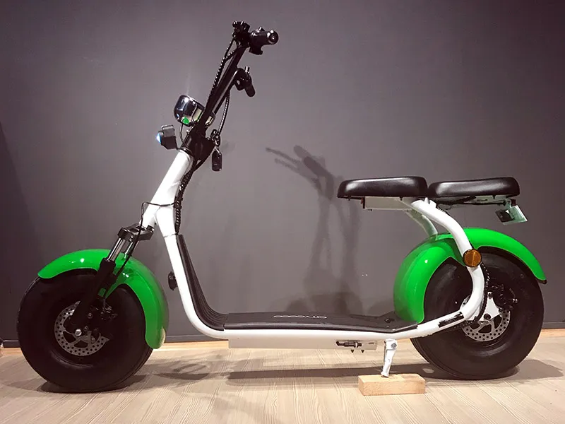 2017 50-80 km 2000 w elektrikli scooter scrooser 1000 w 72 v12ah Pil Citycoco 2000 w elektro bisiklet CityCoco Konfor V2 6-8 h Şarj Süresi