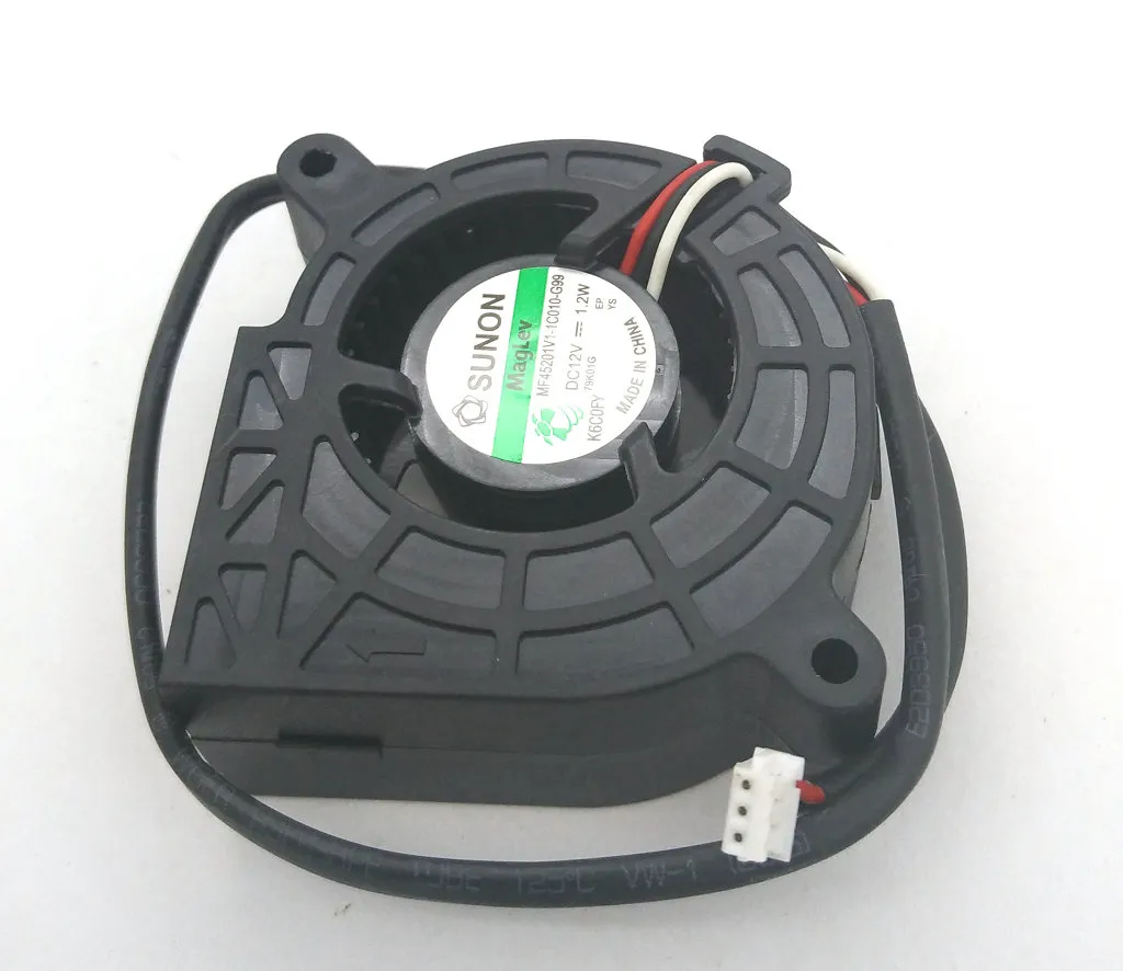 Yeni Orijinal Sunon MF45201V11C010G99 DC12V 12W 086W 45x45x20mm Projektör Blower Soğutma Fan1103252 için 3 çizgiler