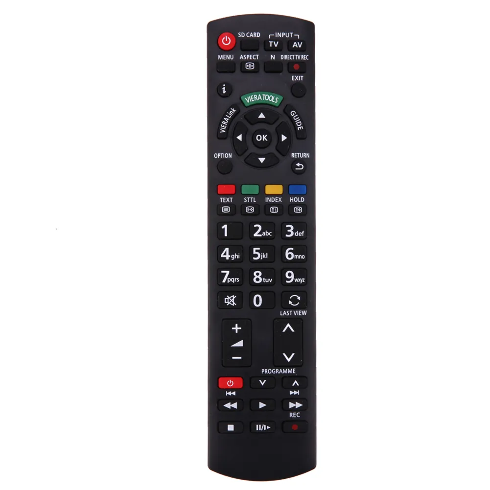 1pc New Plastic TV Sostituzione Telecomando per Panasonic LCD/LED/HDTV N2QAYB000487 EUR-7628030 EUR-7651030A Telecomando