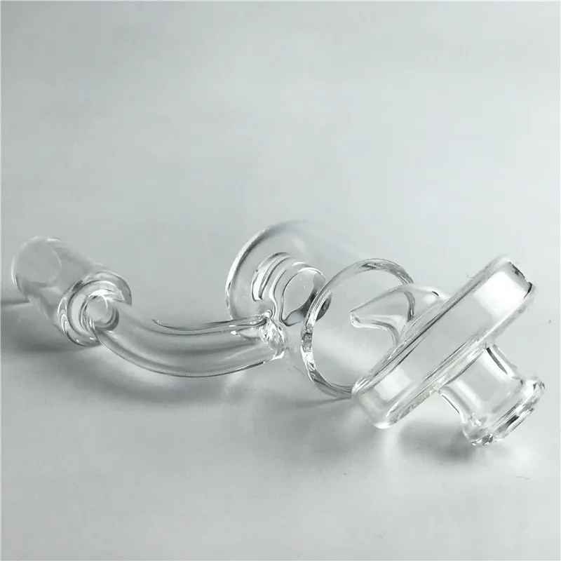 Ny 25mm XL Quartz Core Banger Domeless Reactor Nail med 10mm 14mm 18mm tjock kvartspikar Carb Cap Dabber för rökning