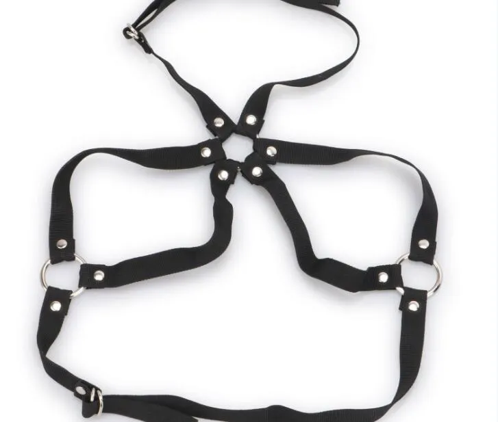 Fetish Body Harness Wear Cage Bra Women Sexy Bondage Lingerie Black Bra Bondage restraints For Women Sex toys J1644