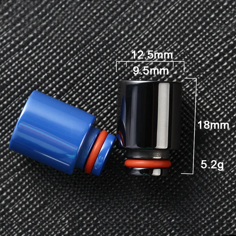 Newest Wide Bore Ceramic Zircon Drip Tip Zirconia Mouthpieces Fit 510 Thread RDA RBA RTA Tank 