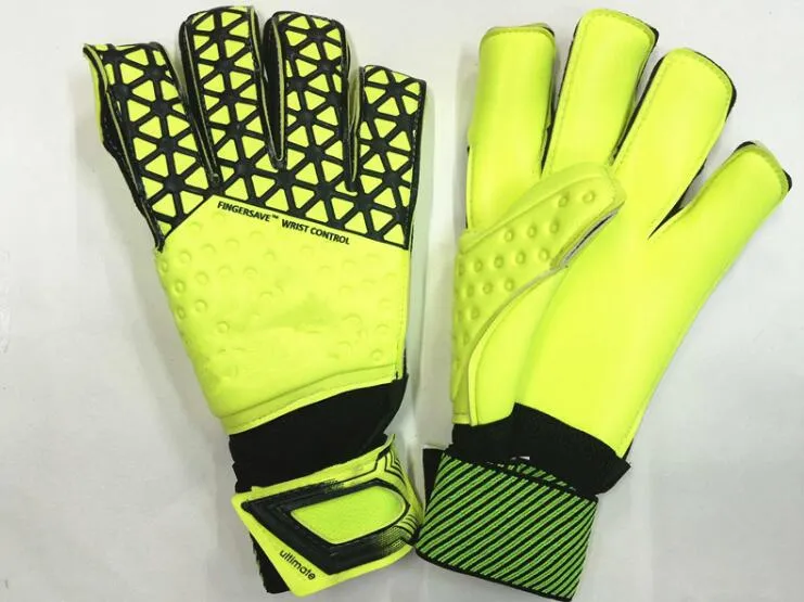 5 cores Luvas de goleiro de futebol de futebol de futebol de futebol de l￡tex de l￡tex Nova luva de bola Soccor Ball