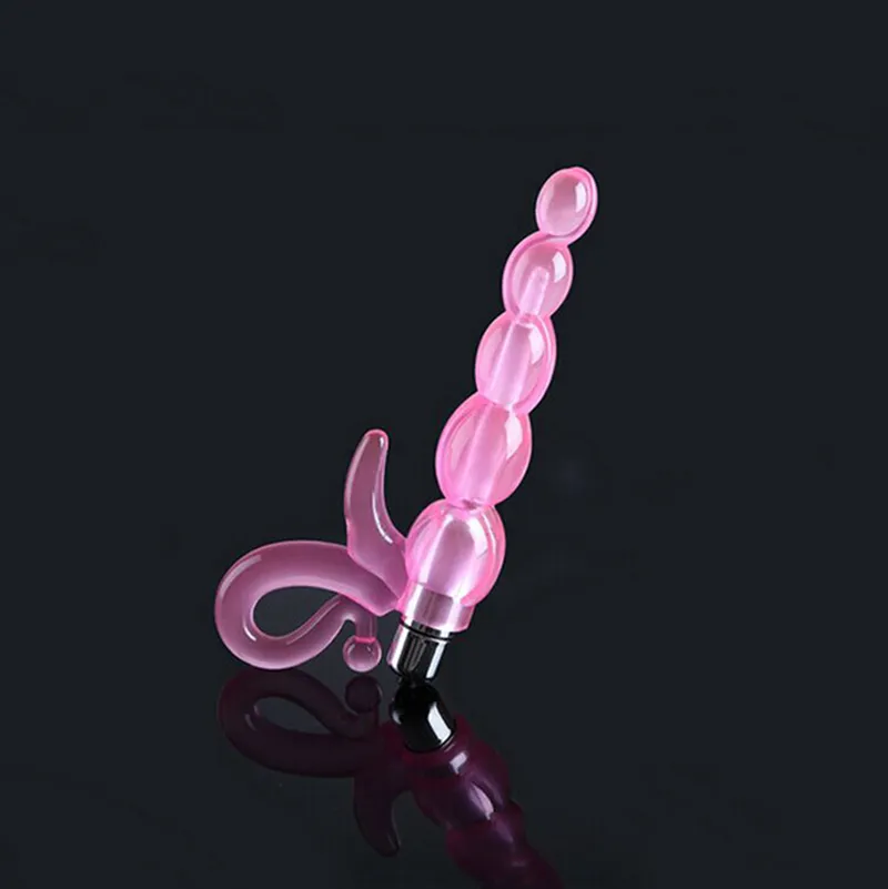 Gポイント振動ガンバットプラグ前立腺マッサージャーアナルビーズプラグVibratorav Vibration Anal Beads Anal Sex Toys for Women5006275