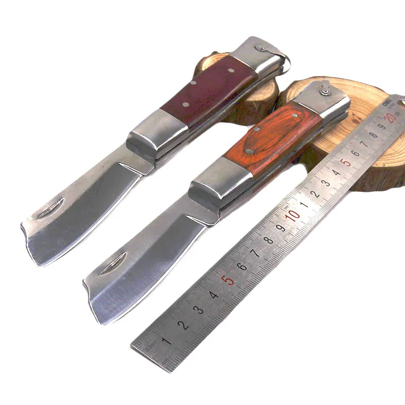 Couteaux de poche pliants intelligents, couteau de sauvetage de survie lame S35VN 58HRC EDC couteau Portable de Camping tactique, outils manuels multiples