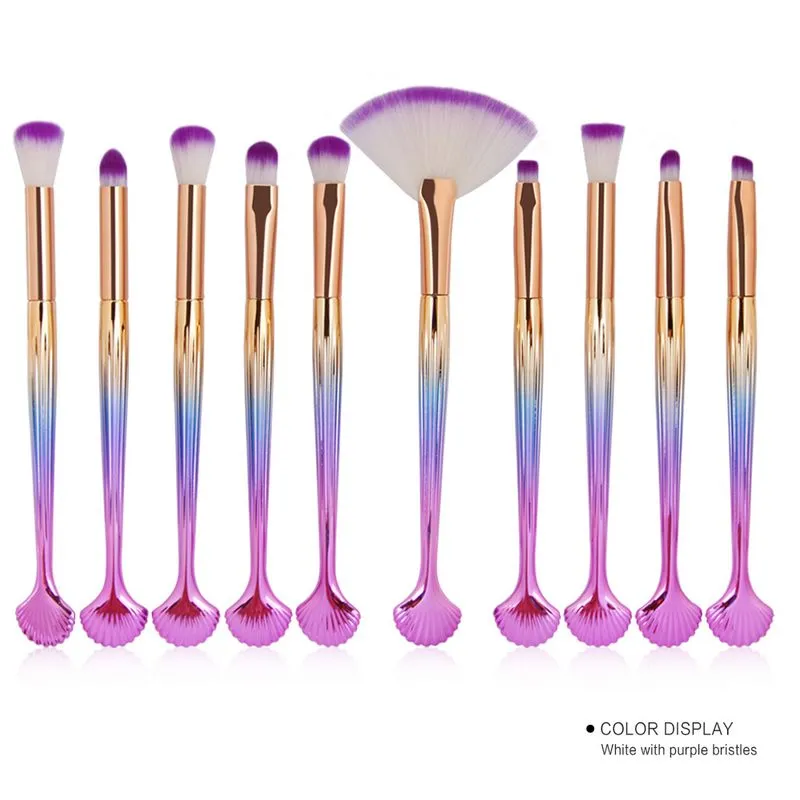 Maange pincéis de maquiagem set olhos macios sombra sobrancelha blush em pó lábio misturador corretivo cosméticos make up brush beauty tool kit