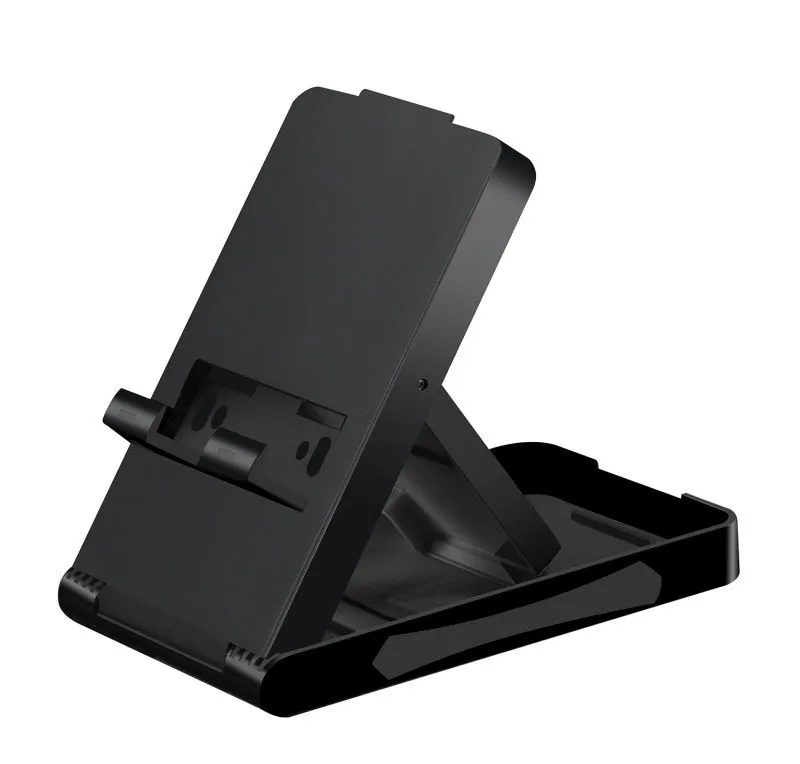 Standard Desktop Stand för Nintendo Nintend Switch NS Game Console Holder Justerbar vinkel Fällbar basfäste 20st / Lot