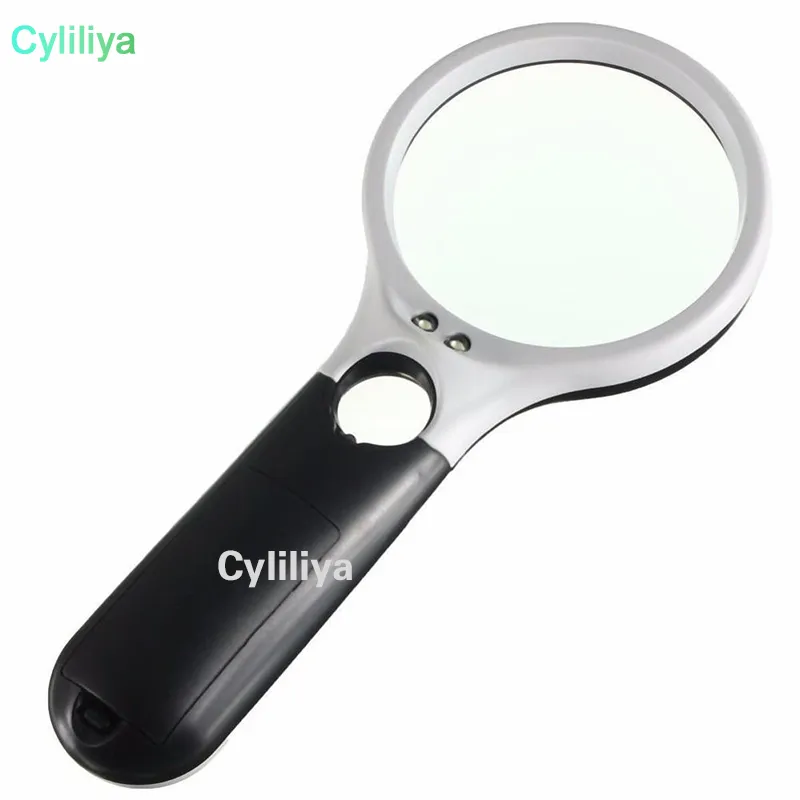 Plastic Handheld Magnifier Lenses - 6X And 3X Magnification Pack Of 100