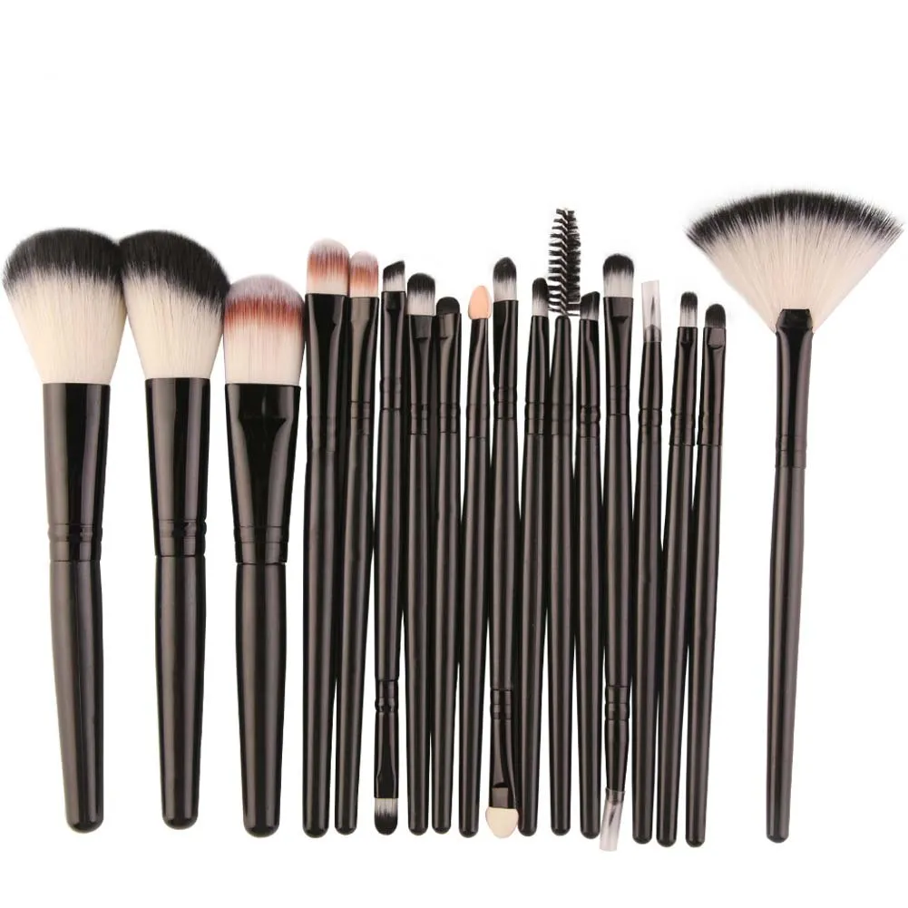 Soft Makeup Wentylator Zestaw Szczotki Blush Proszek Brush Nowy Szczotka Konturowa Make Up Tools Br034