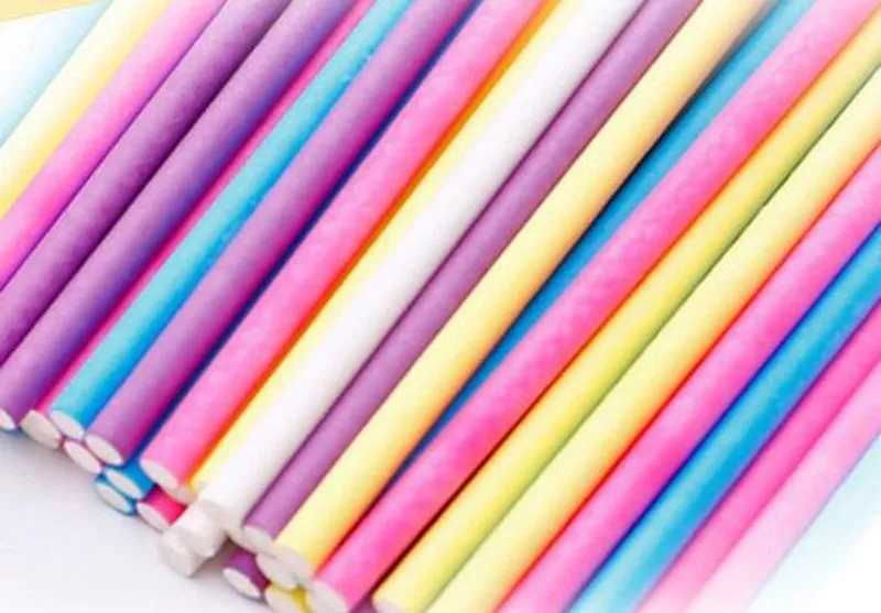 Safety Supplies Non Toxic Lollipop Sticks Multi Colors Cake Pop Stick Eco  Friendly Paper Candy Bar Factory Direct 4 8sk BB From Bd001, $1.59