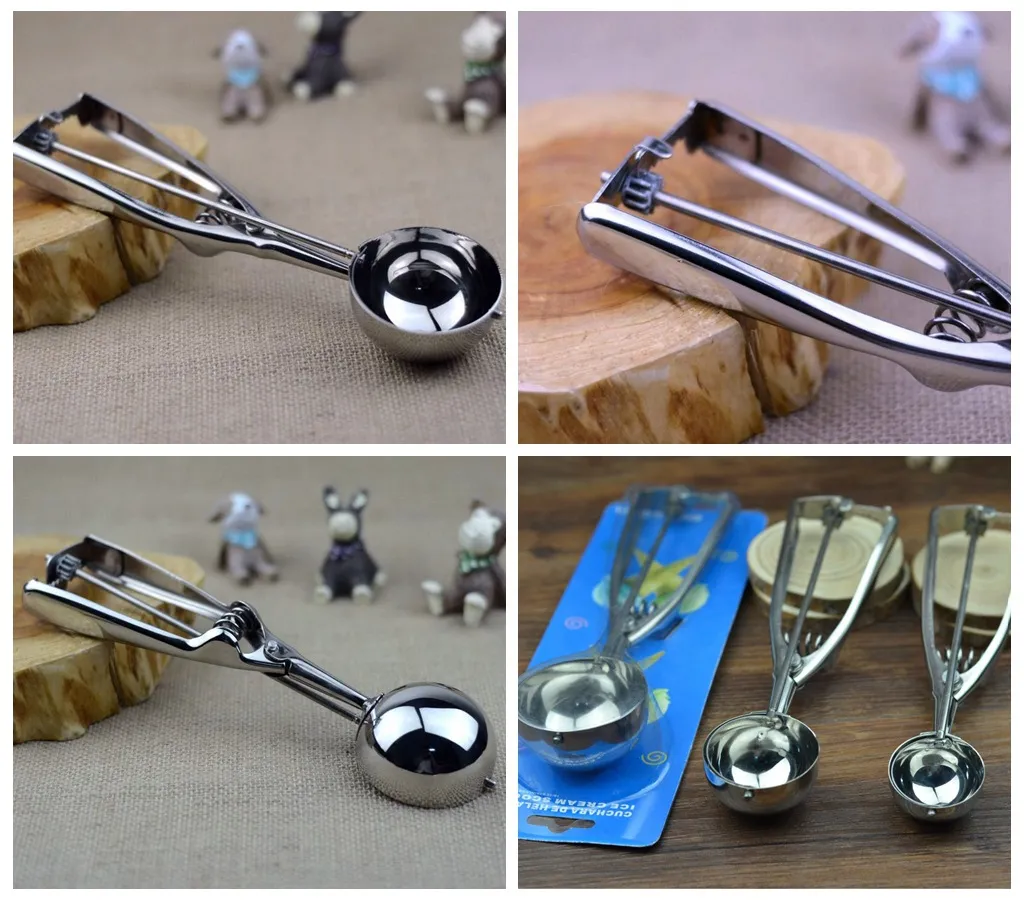 Stainless steel ice cream scoop wholesale discount