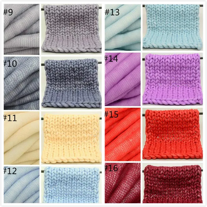 500g/ball Wool Super Chunky Yarn Bulky Roving Yarn for Finger Knitting,Crocheting Felting,Making Rugs Blanket and Crafts Hand Knitting Yarn