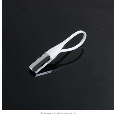 Susenstone helt ny Hing -kvalitet Danmark Menu Metal Titanium Key Chain Car Ring Keychain Attachments Cars Keychain #0221s