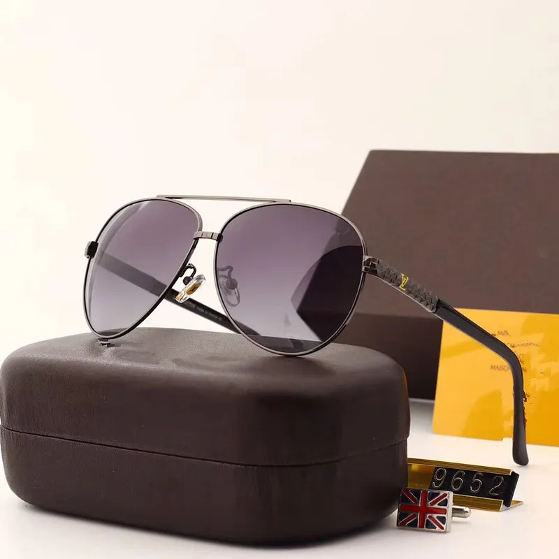 نظارة شمسية مصمم للرجال للرجال نظارة شمسية للرجال نظارات شمسية فاخرة للنساء مصمم للنظارات الفاخرة نظارة شمسية 9652
