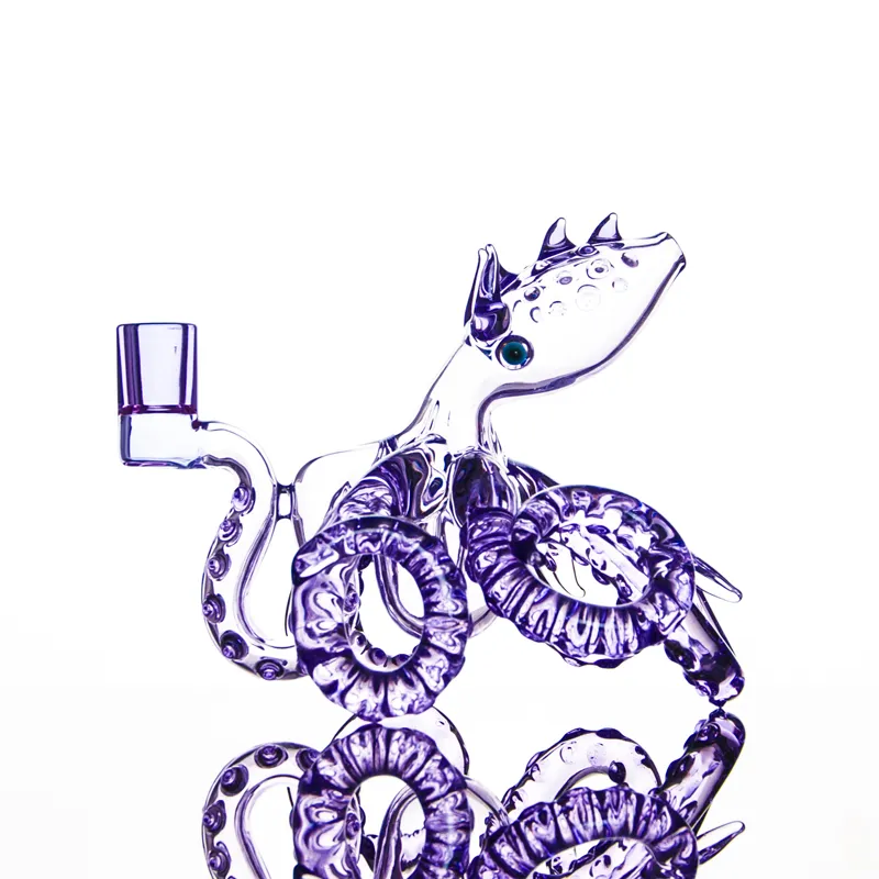 Octopus Rig met pinholes perc en 14,5 mm vrouwelijk gewricht